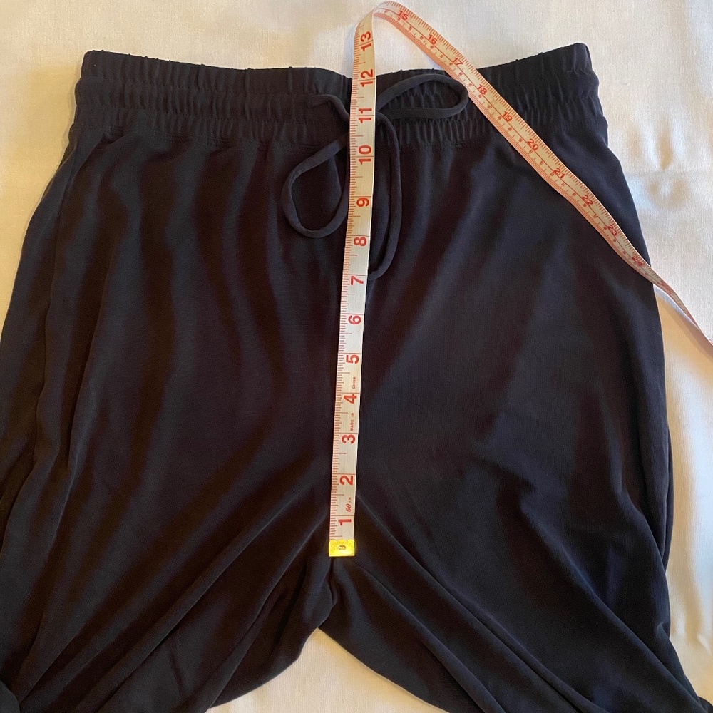 Express joggers crop ruched black XS - Picture 9 of 12